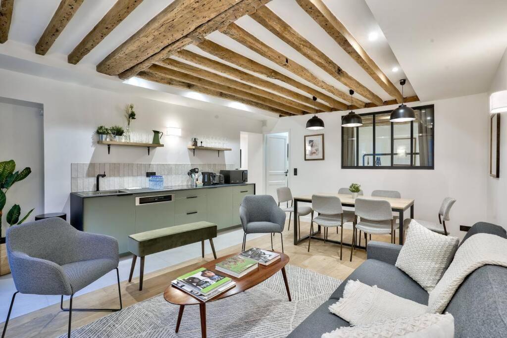 Magnifique Appartement Pour 6 - Montorgueil パリ エクステリア 写真