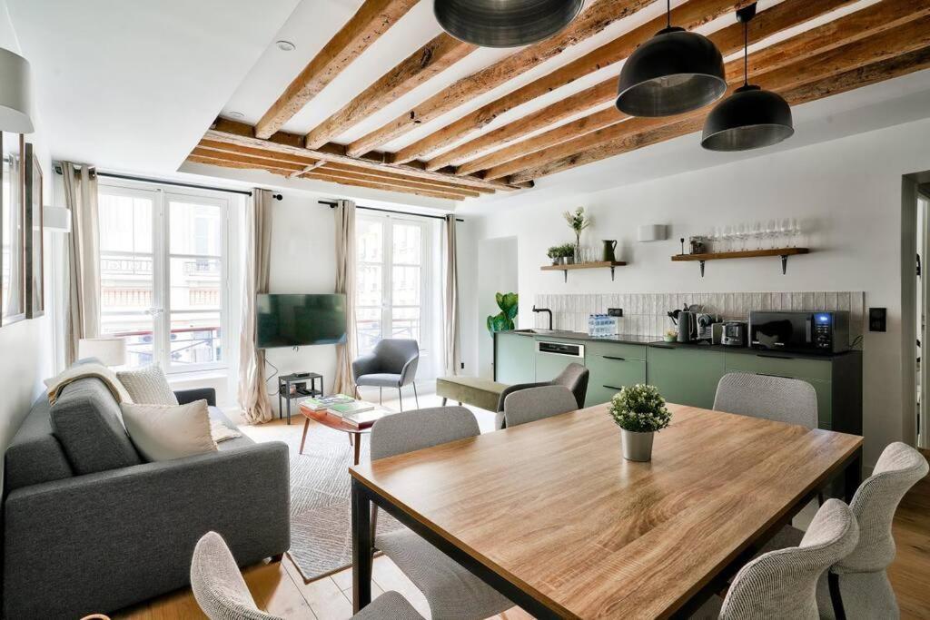 Magnifique Appartement Pour 6 - Montorgueil パリ エクステリア 写真