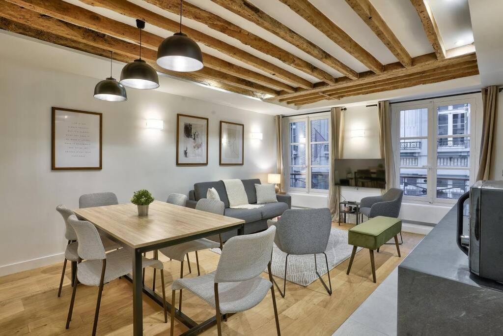 Magnifique Appartement Pour 6 - Montorgueil パリ エクステリア 写真